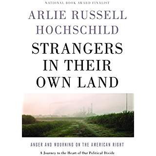 A book cover with an image of a field.